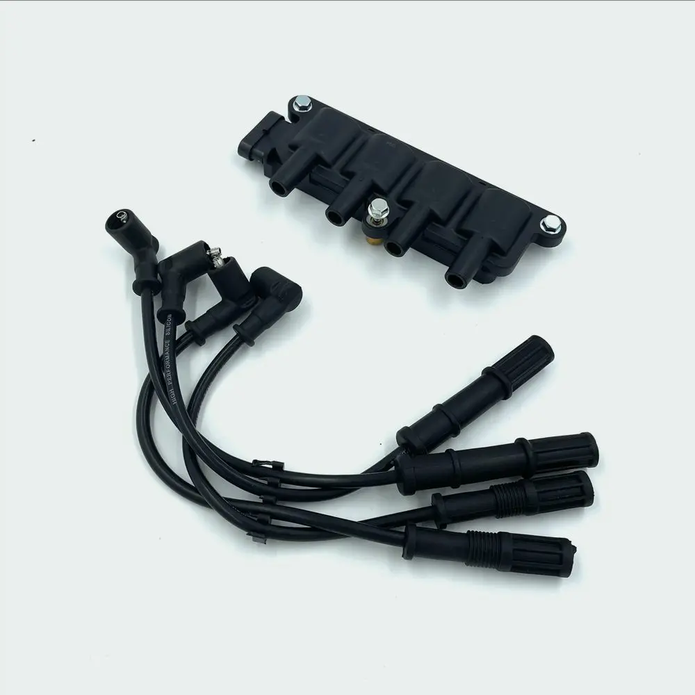 Ignition coil and leads