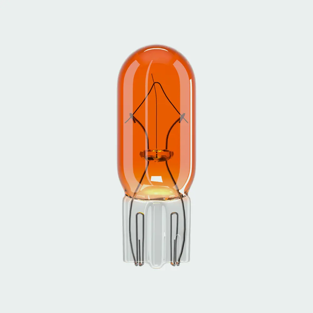 501A Amber Capless Bulb